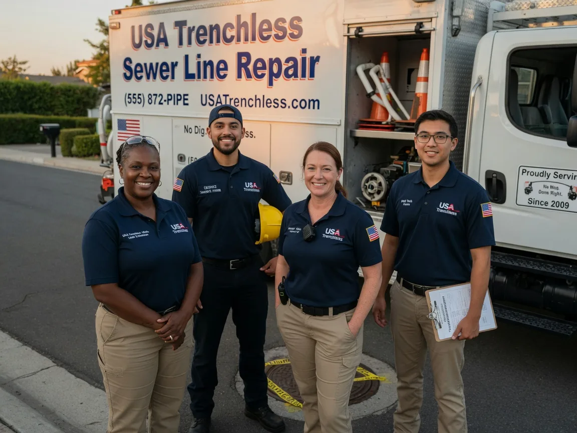 Sewer Line Repair company in De Soto, IL